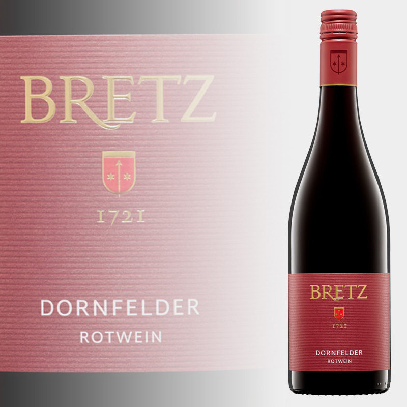 Bretz Dornfelder Rotwein lieblich | geschmackvolle | Geschenke | | Rotwein Siegburger Deutschland - Destille Weine