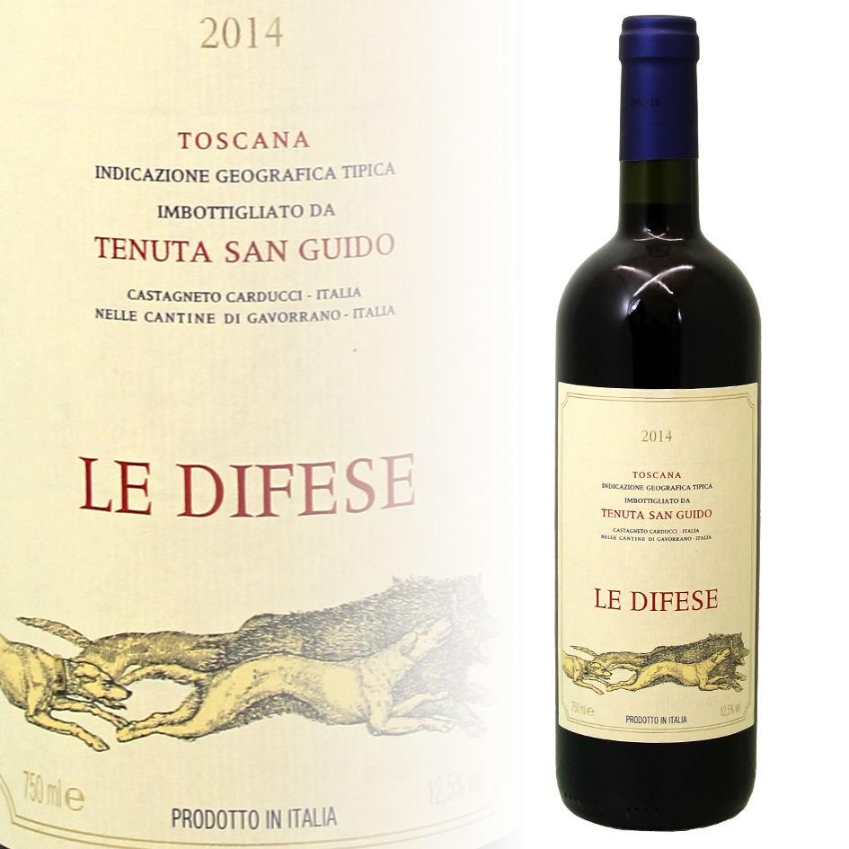 Tenuta San Guido Le | IGT Italien Toskana Destille | - geschmackvolle Weine | | Geschenke | Siegburger Difese Rotwein